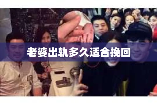 老婆出轨多久适合挽回