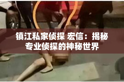 镇江私家侦探 宏信：揭秘专业侦探的神秘世界