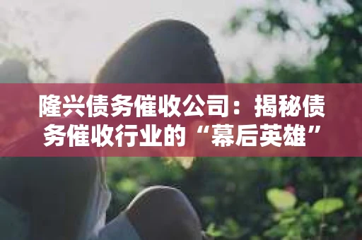 隆兴债务催收公司：揭秘债务催收行业的“幕后英雄”