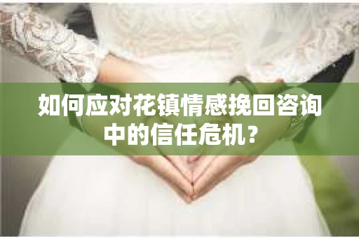 如何应对花镇情感挽回咨询中的信任危机？