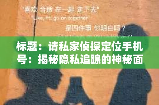 标题：请私家侦探定位手机号：揭秘隐私追踪的神秘面纱