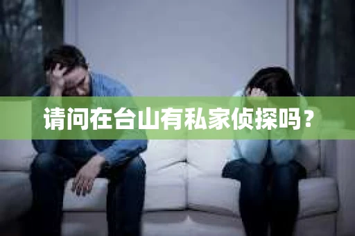 请问在台山有私家侦探吗？