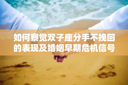 如何察觉双子座分手不挽回的表现及婚姻早期危机信号？