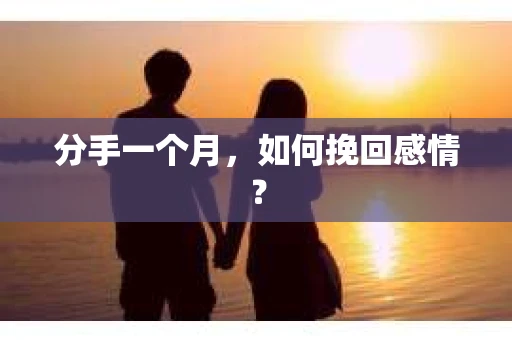 分手一个月，如何挽回感情？